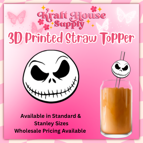 3D Printed Straw Topper #10