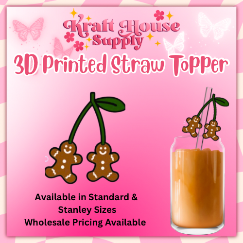 3D Printed Straw Topper #24
