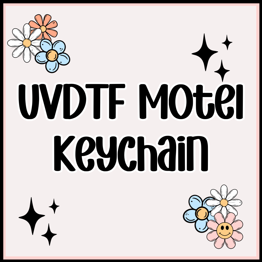 Motel Keychain Decals