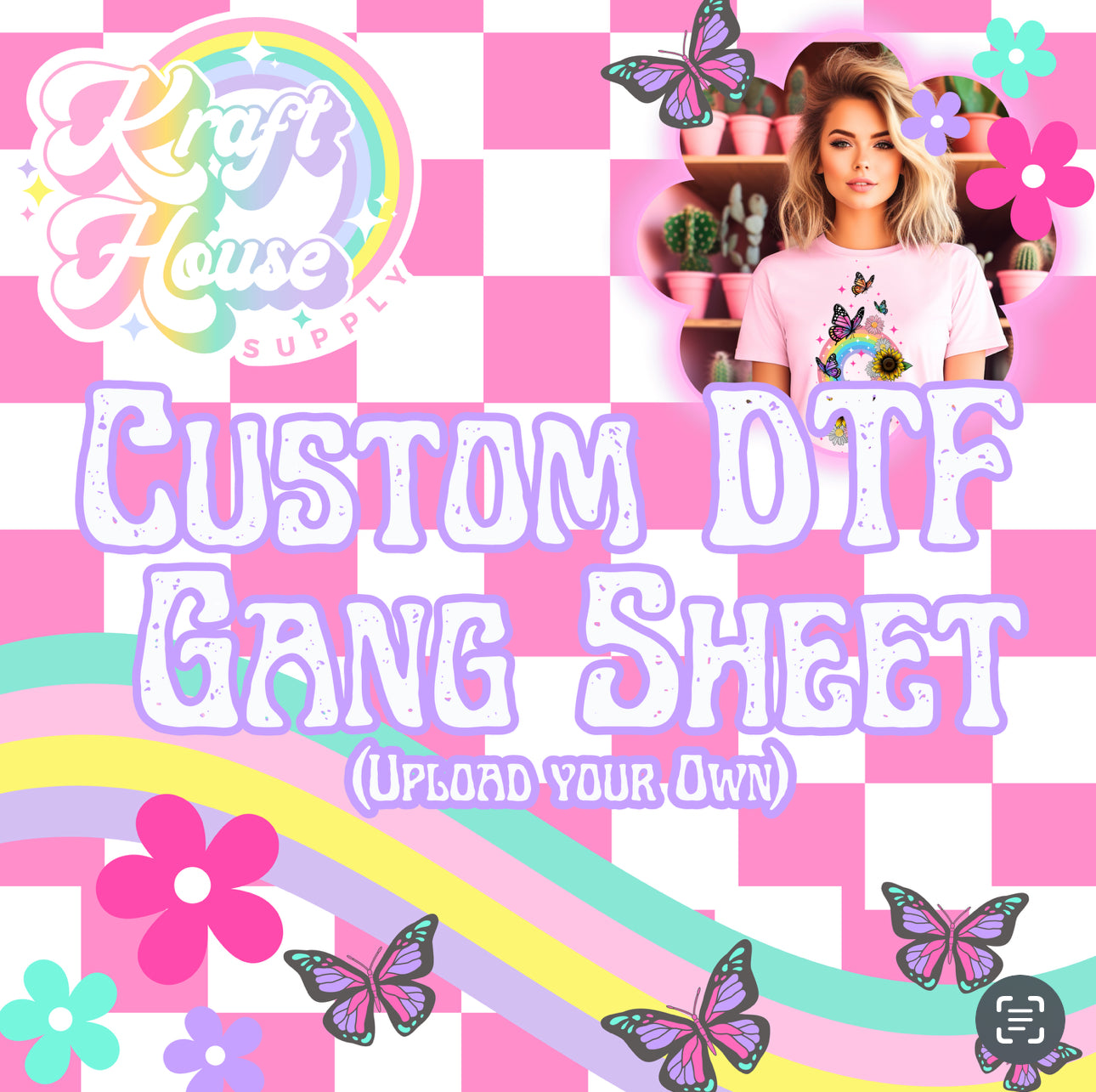 Upload Custom DTF Gang Sheet