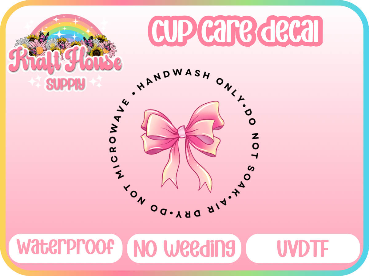 UVDTF Cup Care