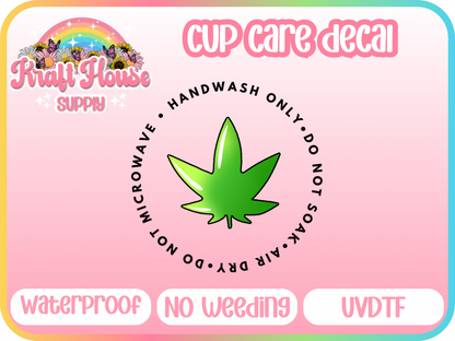 UVDTF Cup Care