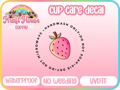 UVDTF Cup Care