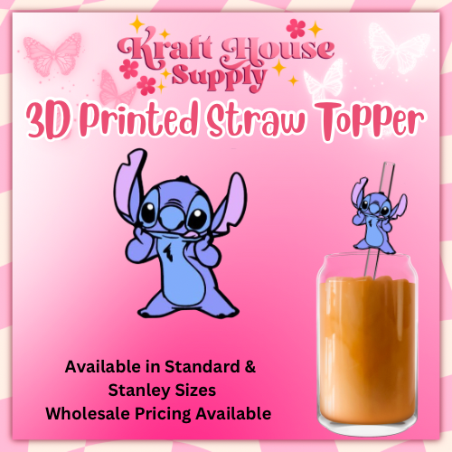 3D Printed Straw Topper #2