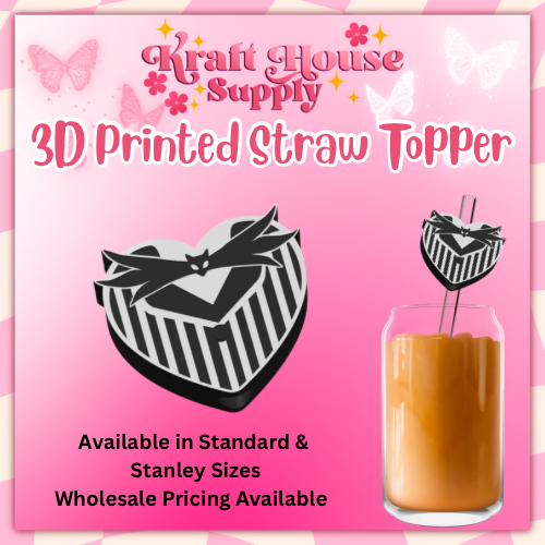 3D Printed Straw Topper #12