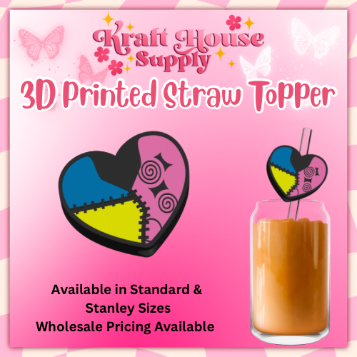 3D Printed Straw Topper #11