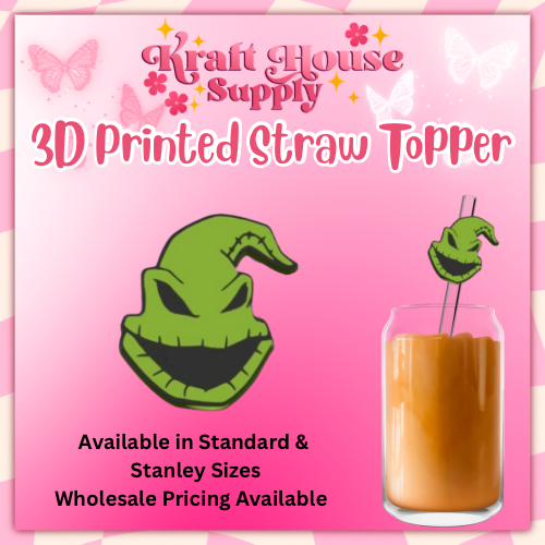 3D Printed Straw Topper #7