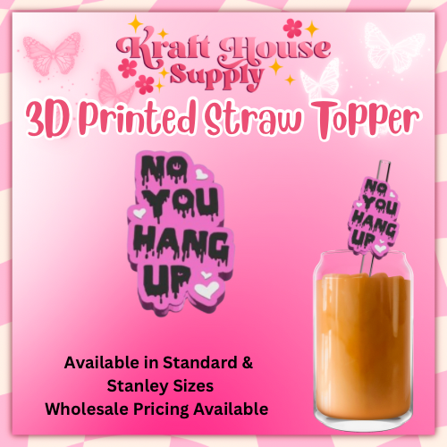 3D Printed Straw Topper #3