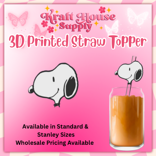 3D Printed Straw Topper #1