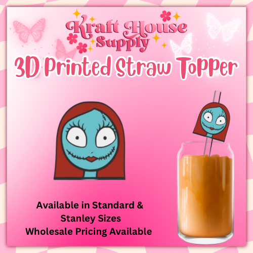 3D Printed Straw Topper #9