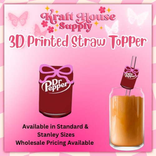 3D Printed Straw Topper #6