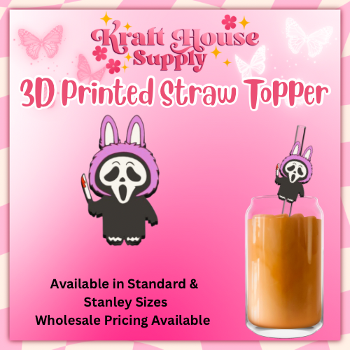3D Printed Straw Topper #4