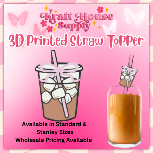 3D Printed Straw Topper #16