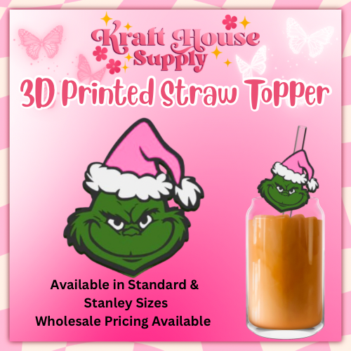 3D Printed Straw Topper #17