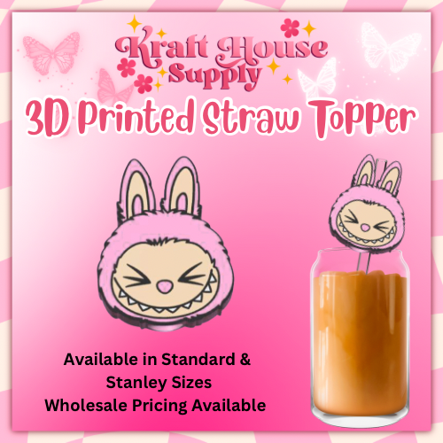 3D Printed Straw Topper #18