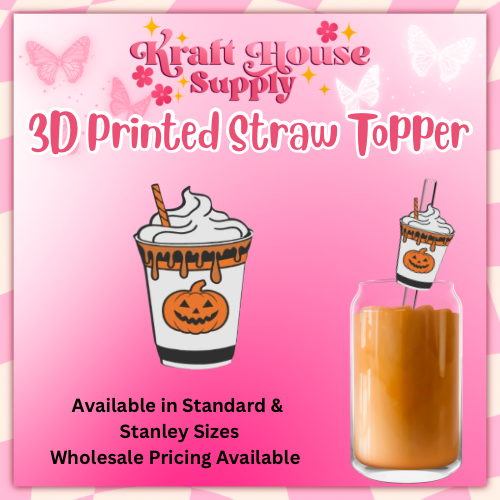 3D Printed Straw Topper #20