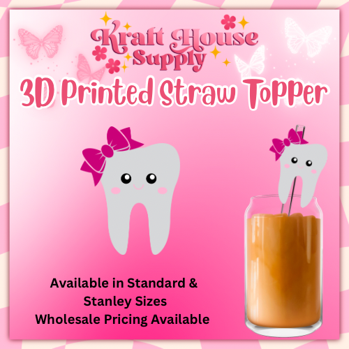 3D Printed Straw Topper #19