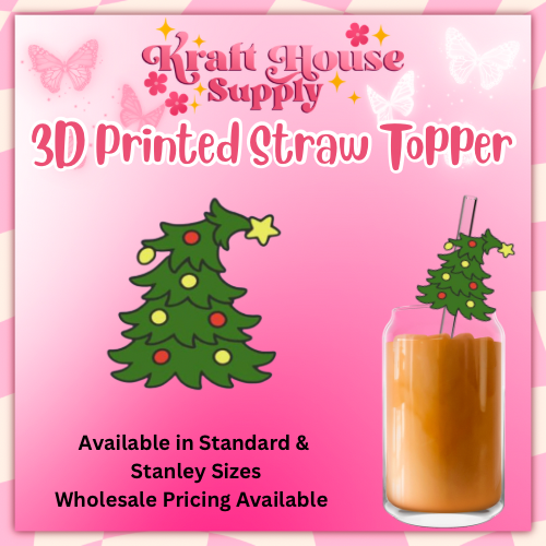 3D Printed Straw Topper #23