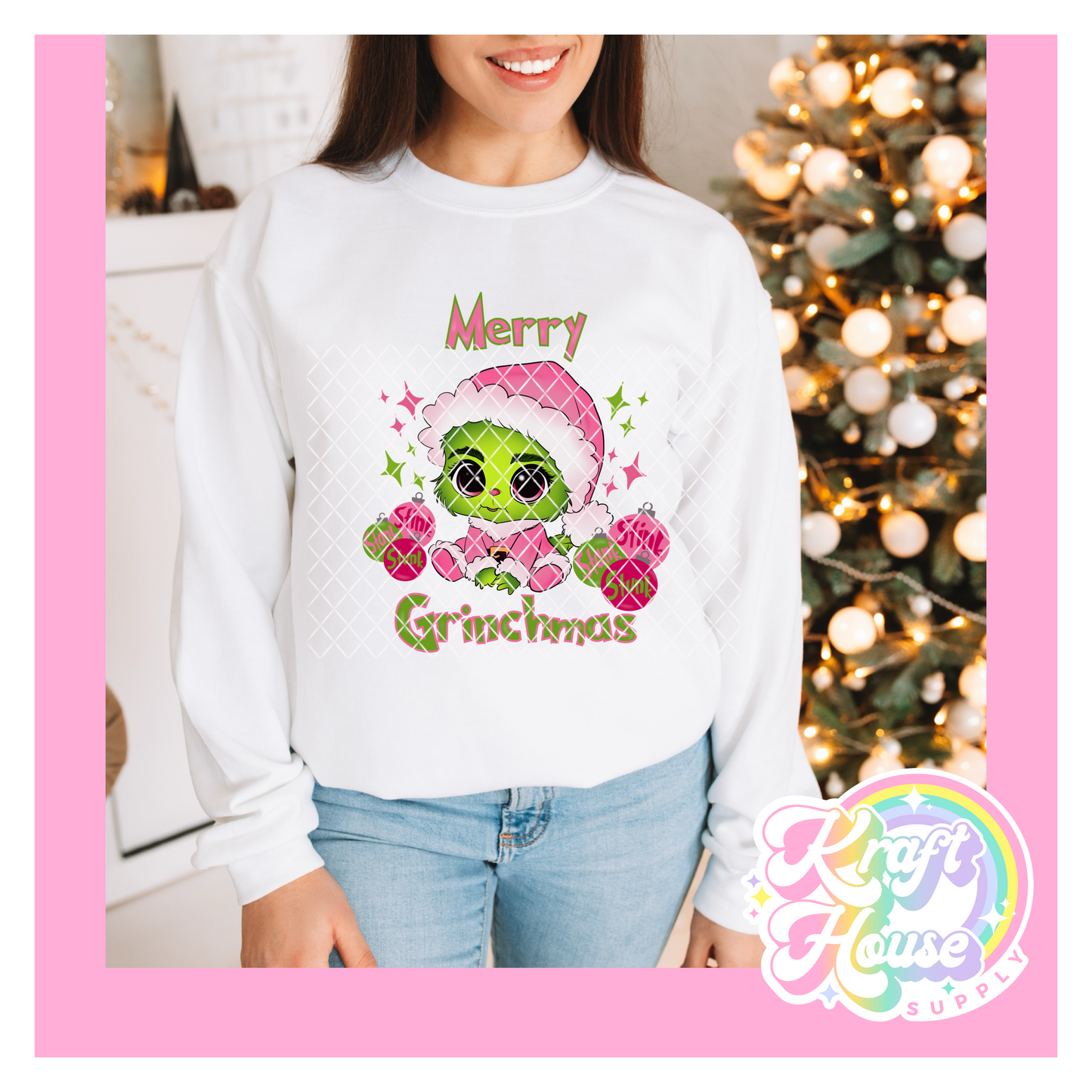 Green Cutie Xmas Sweatshirt