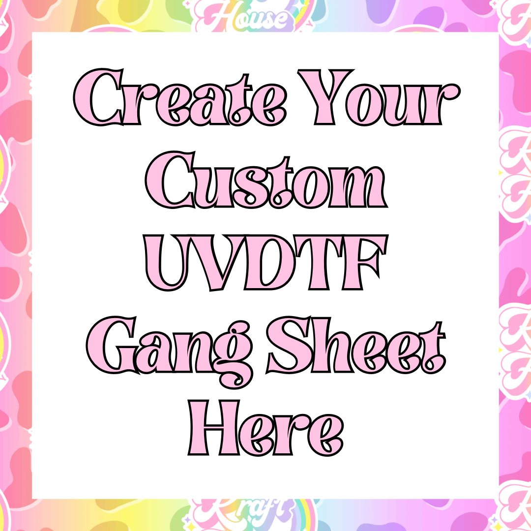 Create Custom UVDTF Gangsheet