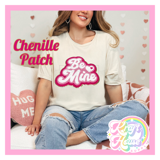 Be Mine Chenille Patch