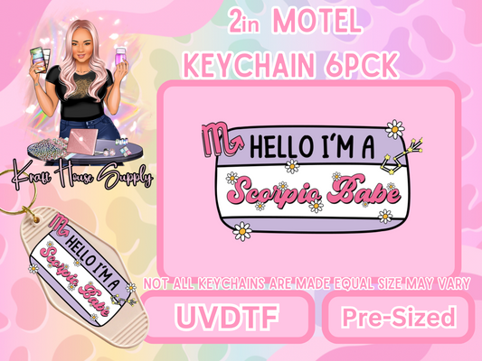 Motel Keychain #18