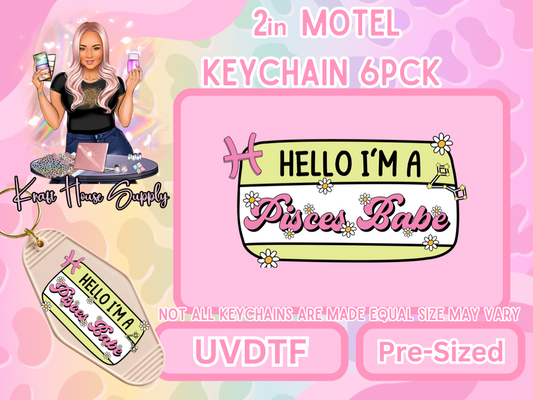 Motel Keychain #17